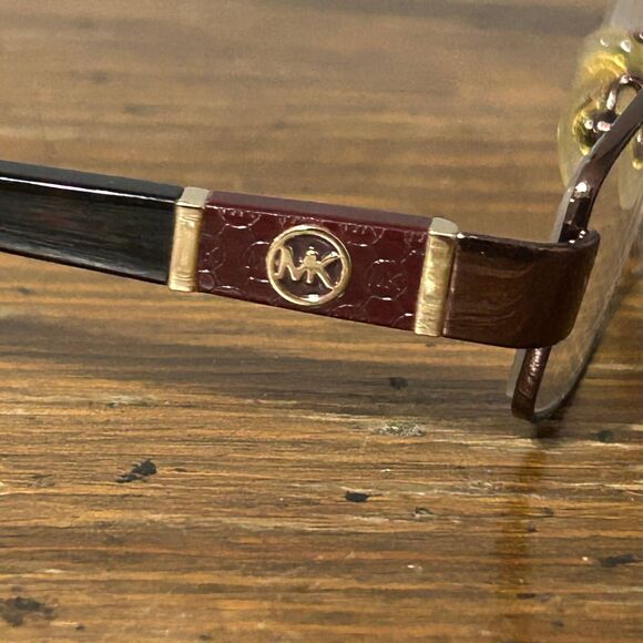 Michael kores MK338 210 50-16 135 Women's Eyeglasses Brown Demo Frame Only - Picture 5 of 7